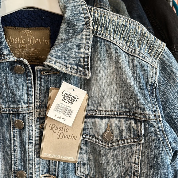 Rustic Denim Warm lined Jacket size Medium - Picture 2 of 14